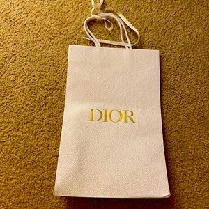 Dior shopping bag